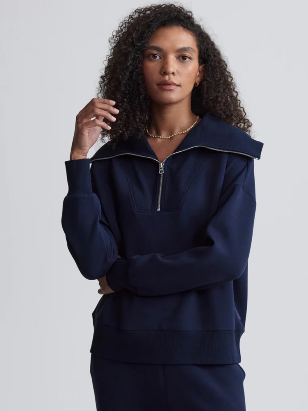 VARLEY Catherine Half-Zip Sweat M